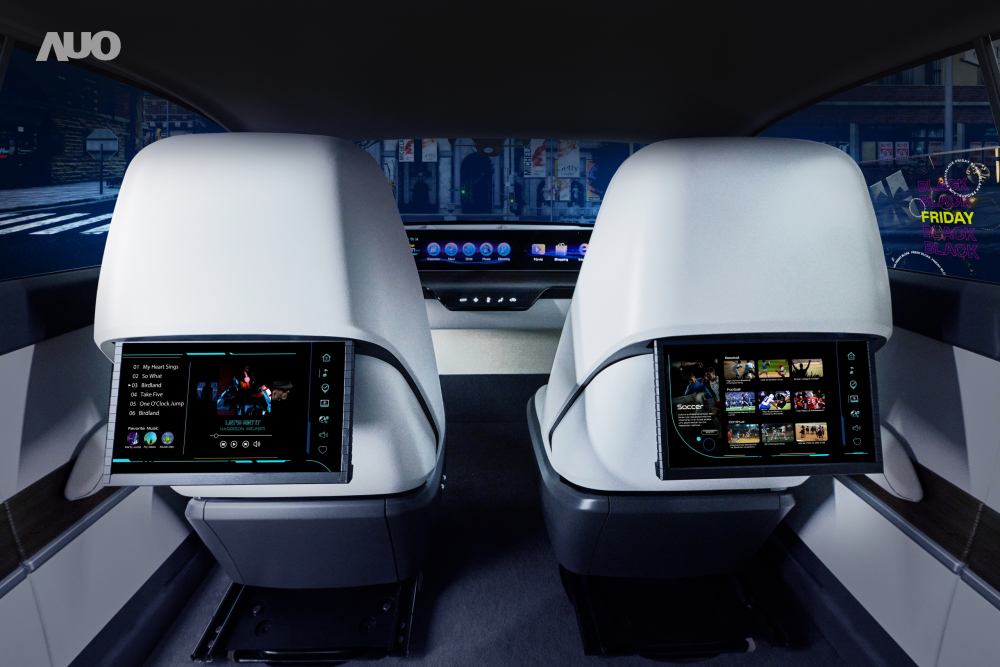 DB视讯新一代Smart Cockpit 2024，以Micro LED先进显示技术优势，创建〝可卷式后座娱乐显示器〞，仅在互动时才显示出所需画面及信息，扩充更丰富的娱乐和交互信息服务，获国际奖项荣耀